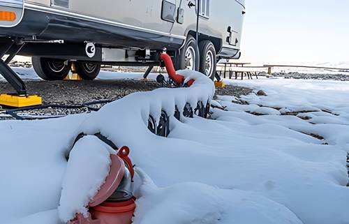 How to Keep RV Tanks From Freezing