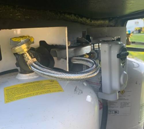 How to tell if RV propane regulator is bad